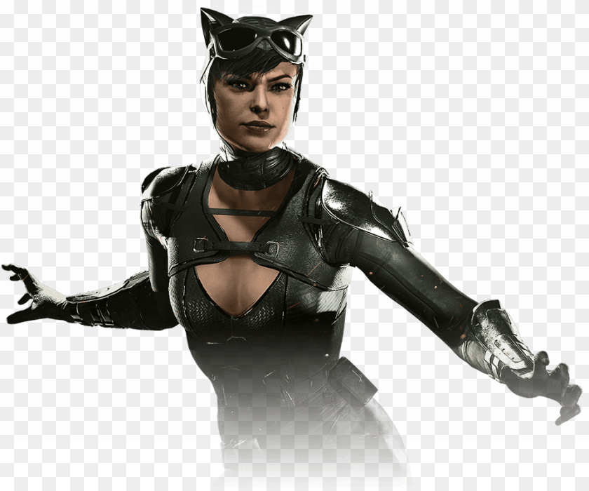 961x801 Catwoman Cat Woman Injustice, Clothing, Costume, Person, Adult Transparent PNG