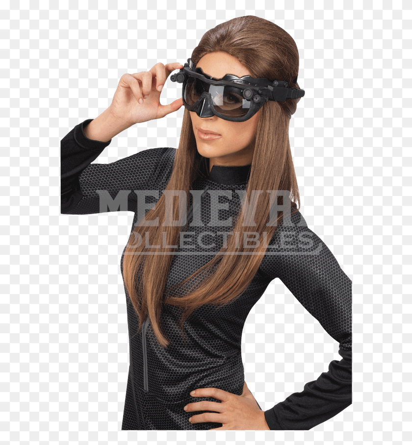 596x848 Catwoman Goggles Dark Knight Rises, Clothing, Apparel, Helmet Descargar Hd Png