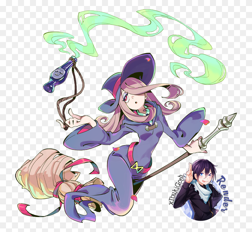 740x712 Cauldron Drawing Anime Little Witch Academia Render, Comics, Book, Manga HD PNG Download