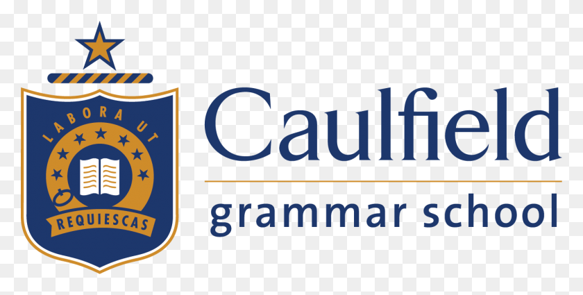 1295x606 Caulfield Grammar School Caulfield Grammar School Logo, Symbol, Trademark, Text HD PNG Download