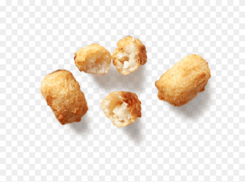 2048x1477 Cauliflower Tots Fritter, Bread, Food, Sweets HD PNG Download