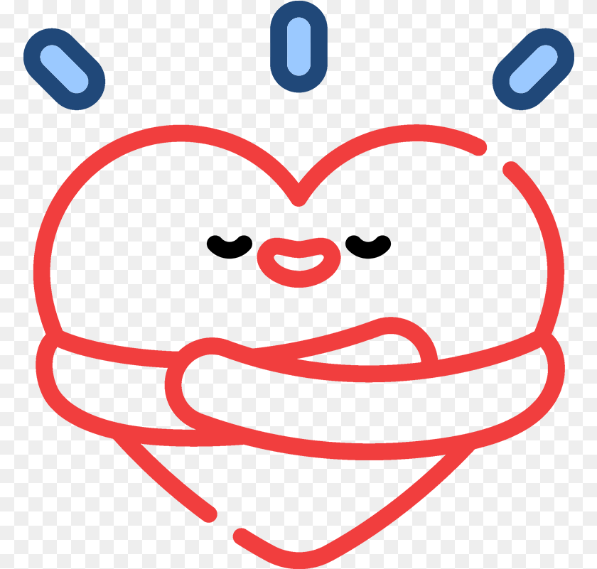 776x801 Causevid Why Video Happy, Heart, Smoke Pipe Sticker PNG