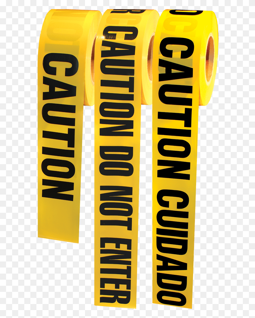 600x986 Caution Tape Rolls Caution Tape, Word, Text, Label HD PNG Download