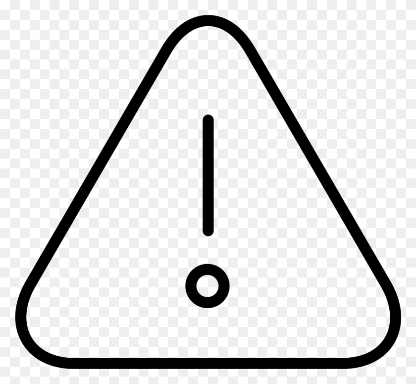 981x900 Предупреждение Предупреждение Предупреждение Svg Круг, Треугольник, Символ, Знак Hd Png Скачать