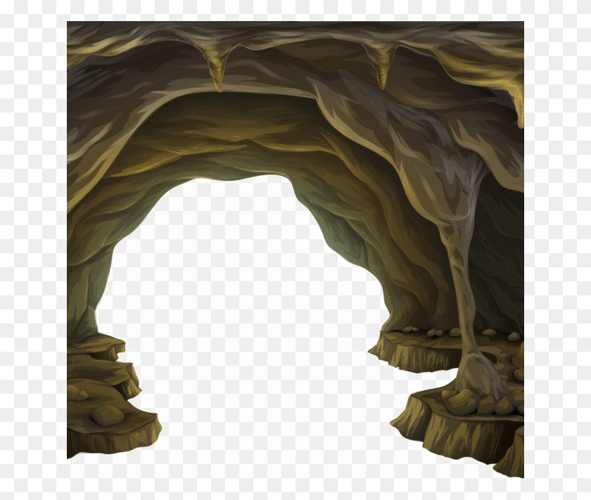 650x651 Cave Image Background Cave, Nature, Outdoors, Building HD PNG Download