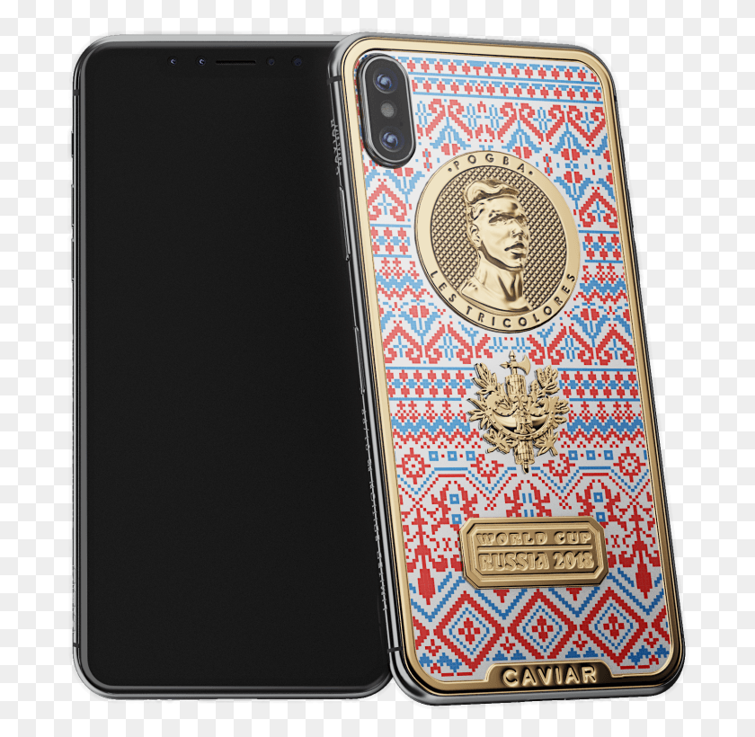 694x760 Caviar Iphone X Legends Pogba Wallet, Mobile Phone, Phone, Electronics HD PNG Download