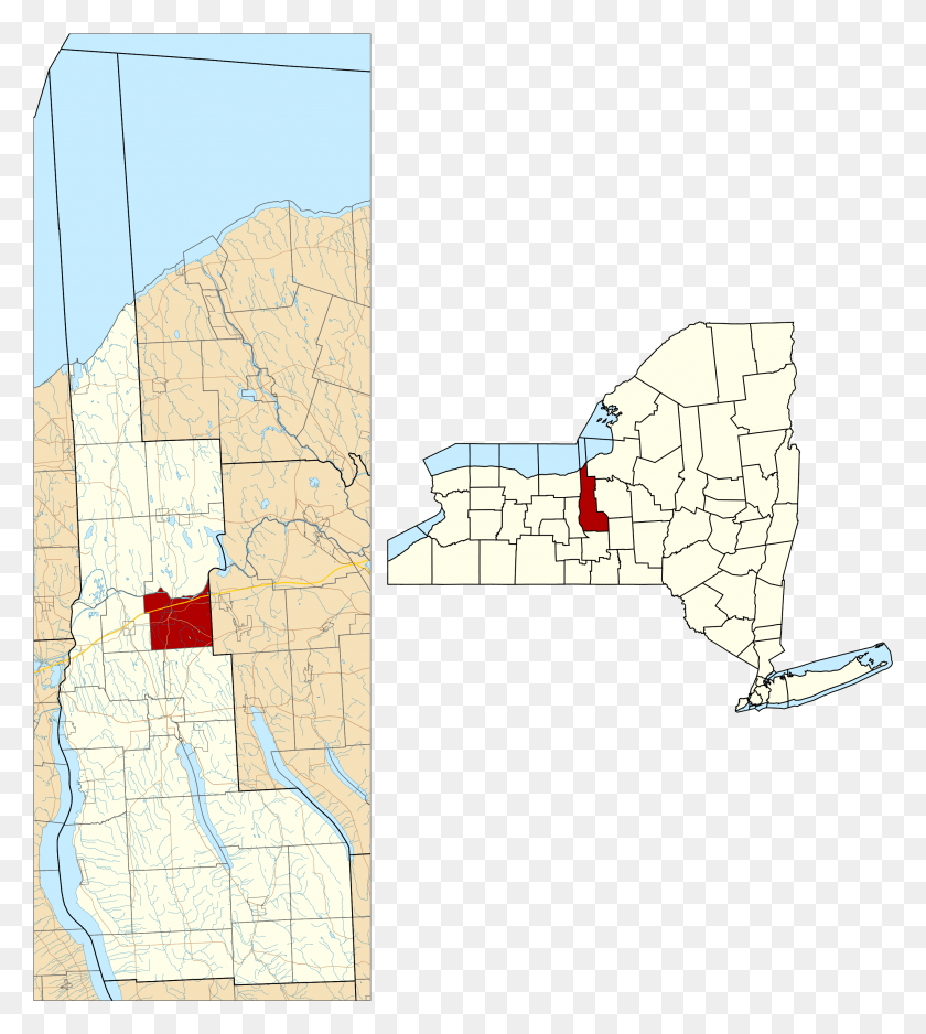 2553x2876 Cayuga County Ny Brutus Town Resaltado Mapa De Nueva York, Diagrama, Atlas, Parcela Hd Png
