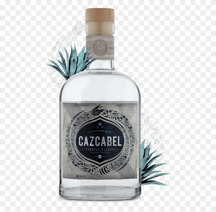 496x762 Cazcabel Tequila Blanco Bottle, Liquor, Alcohol, Beverage HD PNG Download