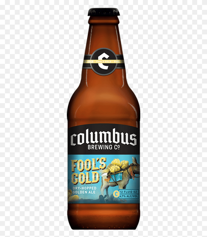 299x905 Cbc Fool39s Gold Bottle Bodhi Cbc, Beer, Alcohol, Beverage HD PNG Download