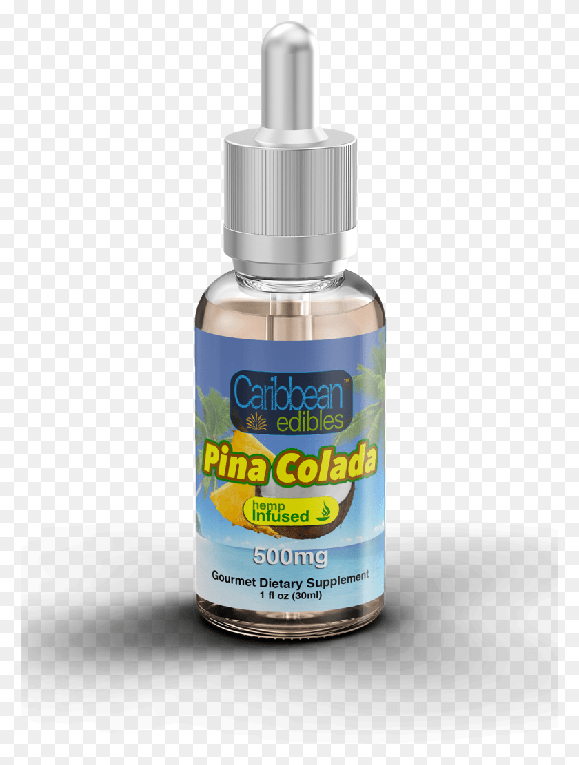 1100x1483 Cbd Hemp Oil Infused Pina Colada Flavored Gourmet Dietary Cosmetics, Bottle, Shaker, Perfume HD PNG Download