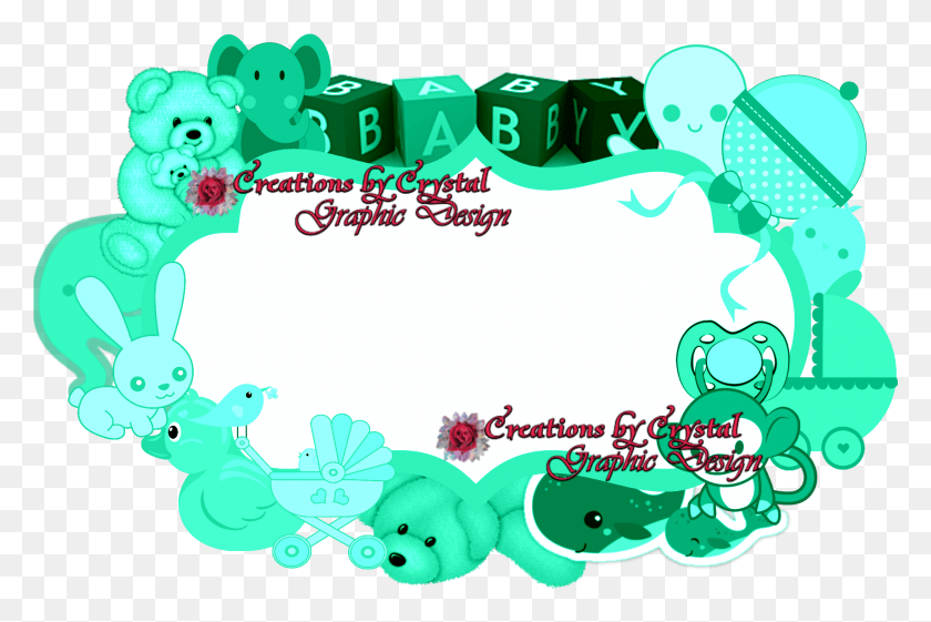 1994x1282 Cbycgraphicdesign Custom Borders Baby Birth Announcements, Text, Graphics HD PNG Download