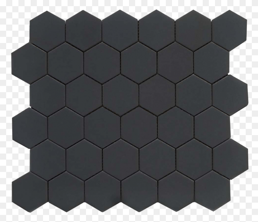801x681 Cc Mosaics Black Hexagon Paper, Soccer Ball, Ball, Soccer HD PNG Download