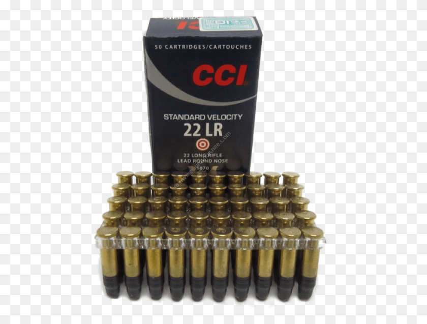 472x577 Cci Standard Velocity 22 Lr 40gr Ammunition Cci 0035 Cci Standard, Weapon, Weaponry, Bullet HD PNG Download