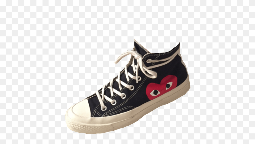 468x415 Cdg Comme Des Garcons And Converse Image Comme Des Garcons X Converse Mannen, Shoe, Footwear, Clothing HD PNG Download