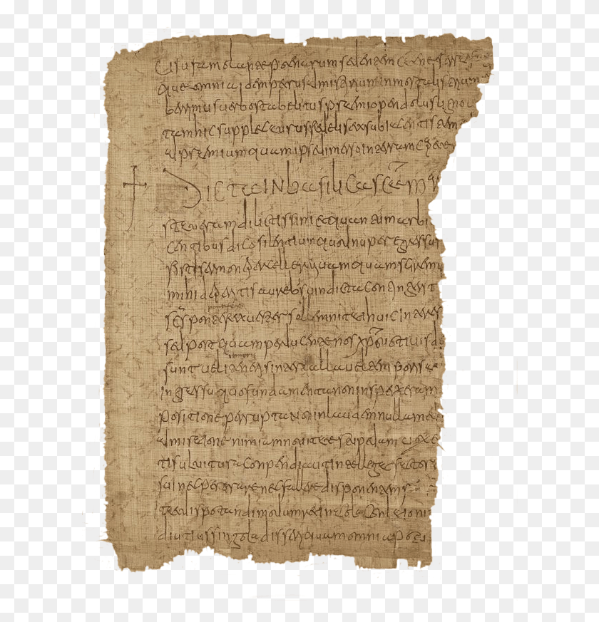 612x813 Cdice Medieval Sobre Papiro Vellum, Text, Paper HD PNG Download