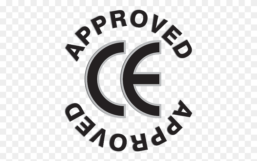 417x466 Ce Approved Logo Low Res Ce Certified Logo, Text, Word, Alphabet Descargar Hd Png