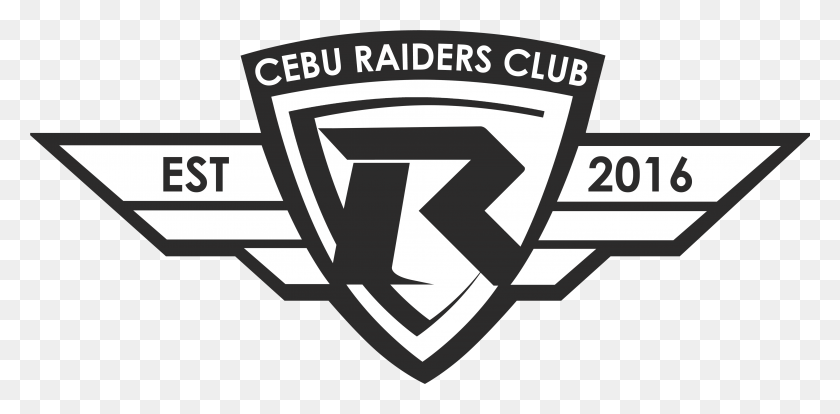 4501x2045 Cebu Raiders Club Emblem, Symbol, Logo, Trademark HD PNG Download
