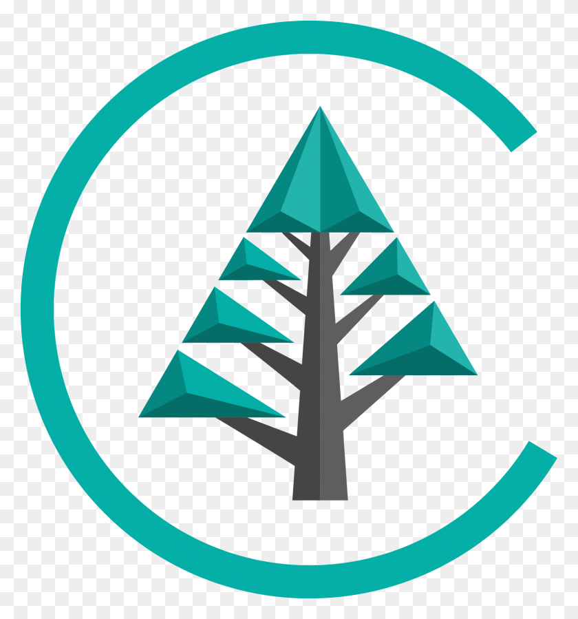 1538x1655 Cedar Architect Logo, Símbolo, Triángulo, Cruz Hd Png
