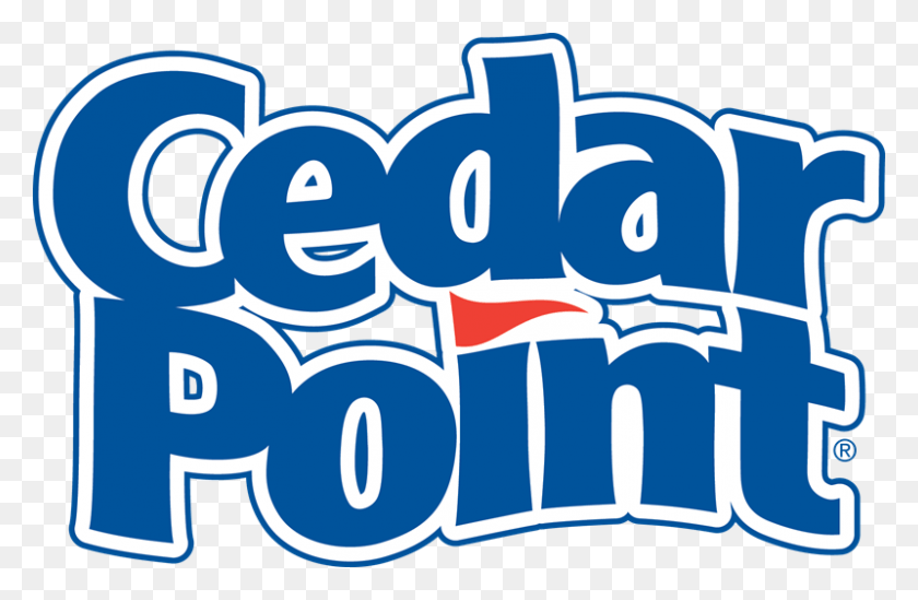 800x502 Логотип Cedar Point, Текст, Символ, Товарный Знак Hd Png Скачать