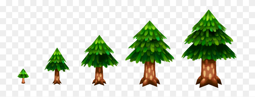 727x261 Descargar Png / Cedar Tree Animal Crossing Tree, Planta, Gráficos Hd Png