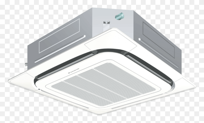993x571 Ceiling Mounted Cassette Type Cassette Daikin, Solar Panels, Electrical Device, Indoors HD PNG Download
