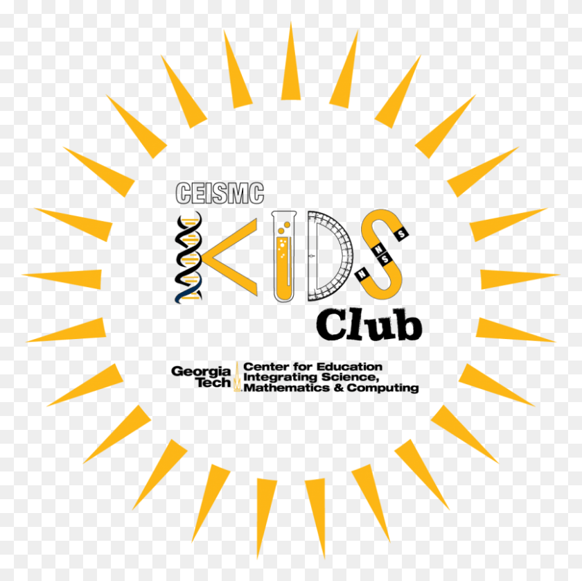 802x800 Ceismc K I D S Club Georgia Tech Georgia Institute Of Technology, Compass, Poster, Advertisement HD PNG Download