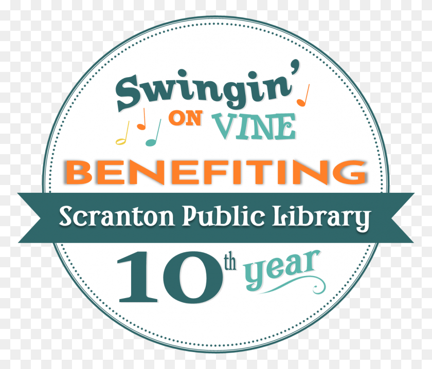 1286x1085 Celebrate The 10th Anniversary Of Swingin39 On Vine Circle, Label, Text, Sticker HD PNG Download
