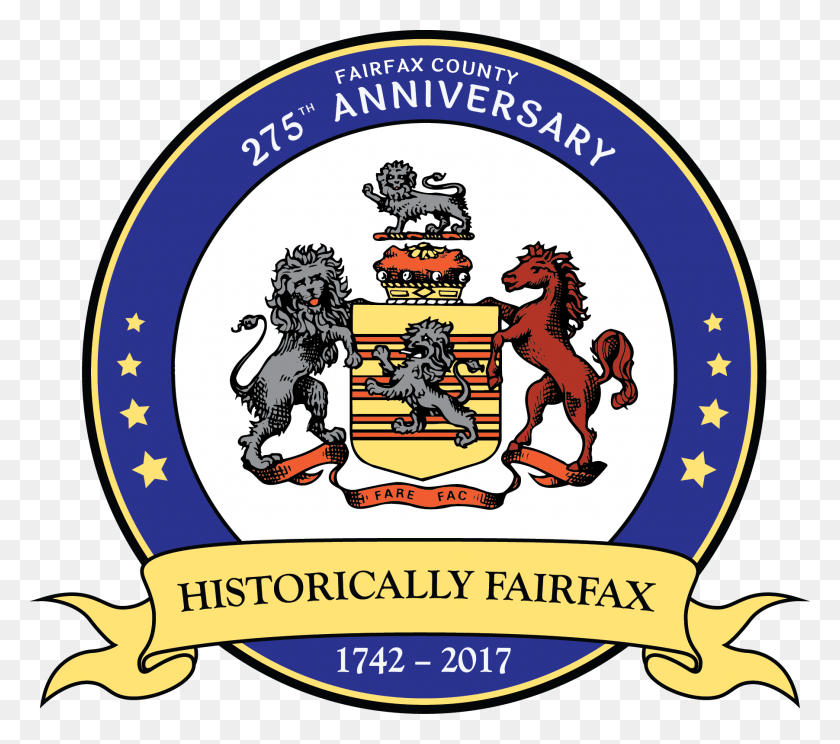 1803x1582 Celebrating Thirty Years Fairfax County Sign, Logo, Symbol, Trademark HD PNG Download