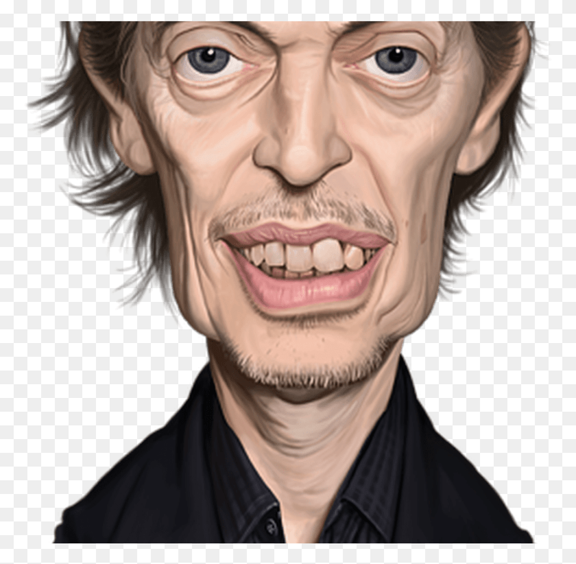 876x856 Celebrity Sunday Steve Buscemi T Shirt For Sale By Steve Buscemi, Face, Person, Human HD PNG Download