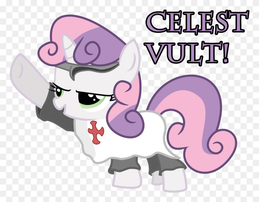 1100x843 Celest Vult For Those Who Don39t Get This Phrase It39s Cutie Mark Crusaders Deus Vult, Graphics, Teeth HD PNG Download