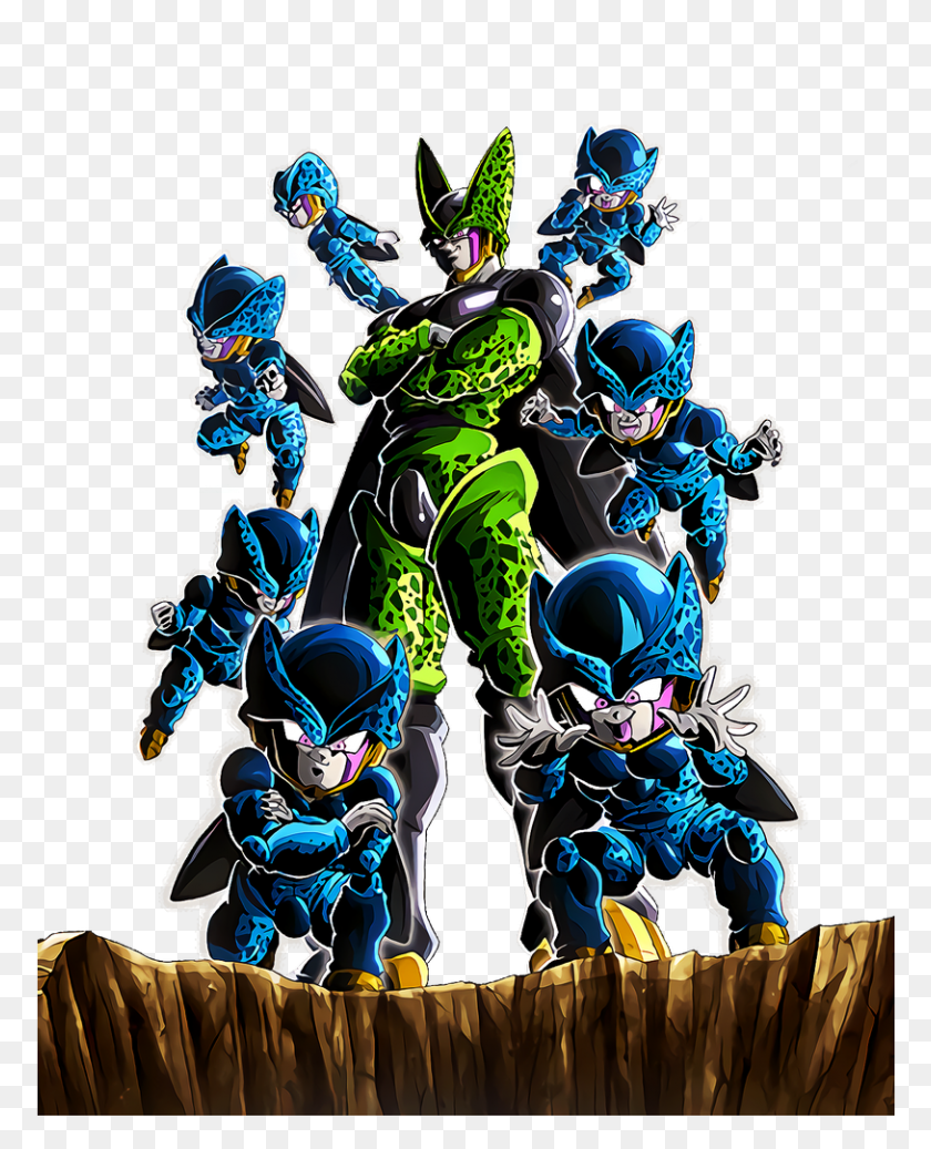 813x1019 Cell Games Cell Amp Cell Juniors Character Version Dragon Ball Cell, Helmet, Clothing, Apparel HD PNG Download