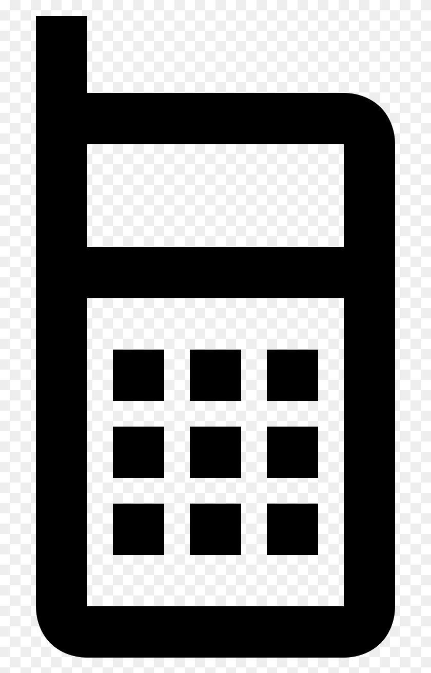701x1251 Cell Phone Icon Desktop Phone Icon, Gray, World Of Warcraft HD PNG Download