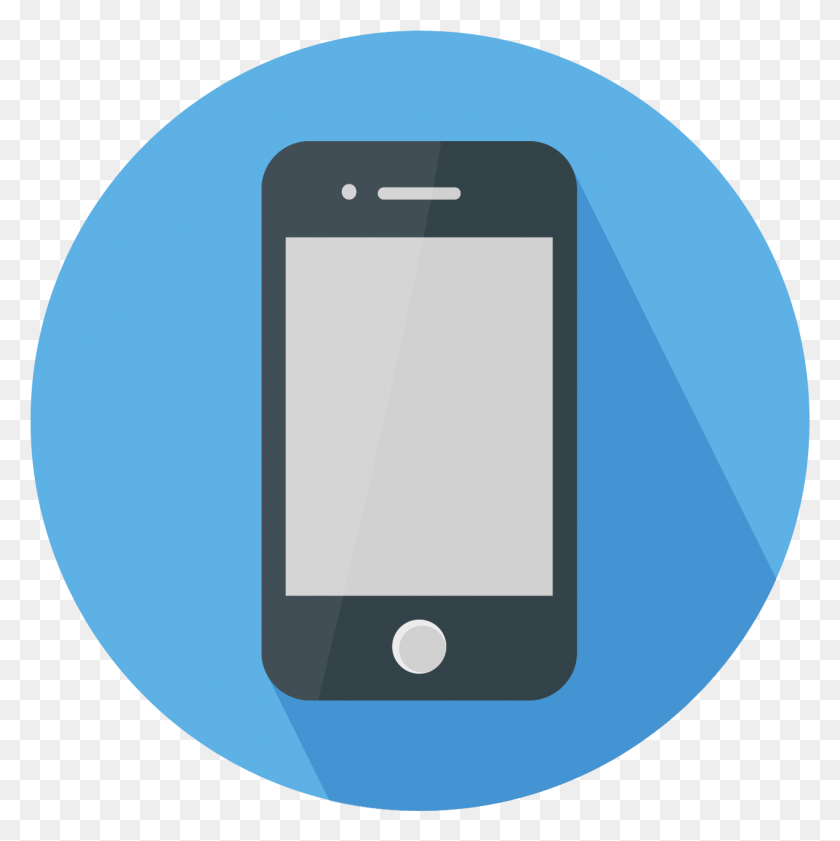 1263x1265 Cell Phone Icon Flat Design Icon Phone Flat Design, Electronics, Mobile Phone, Disk HD PNG Download