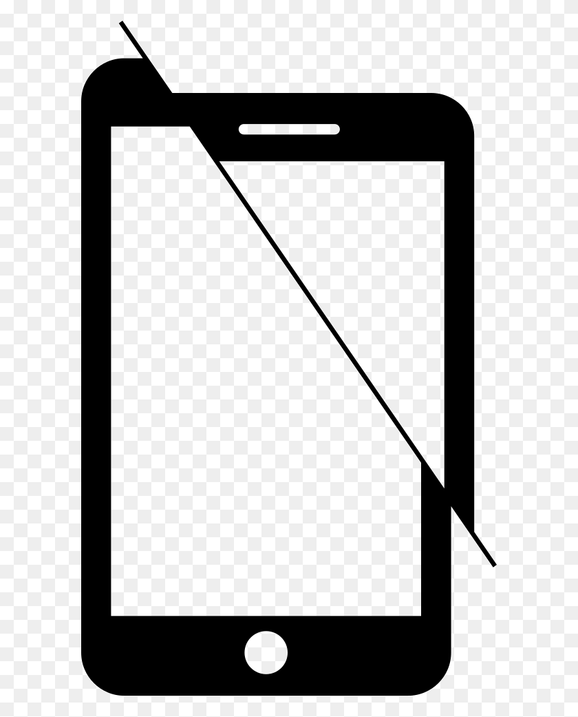 604x981 Cellphone, Triangle HD PNG Download