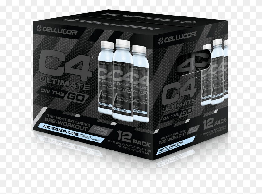 4225x3055 Cellucor C4 Ultimate On The Go Pre Workout Energy Drink Sports Drink HD PNG Download