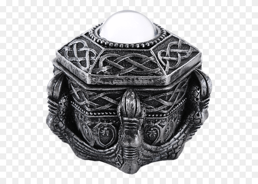 545x540 Celtic Dragon Claw Keepsake Box Jewellery, Helmet, Clothing, Apparel HD PNG Download