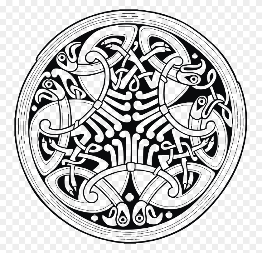747x750 Кельтский Узел Кельтское Искусство Кельтский Орнамент Символ Кельтские Векторы, Башня С Часами, Башня, Архитектура Png Скачать