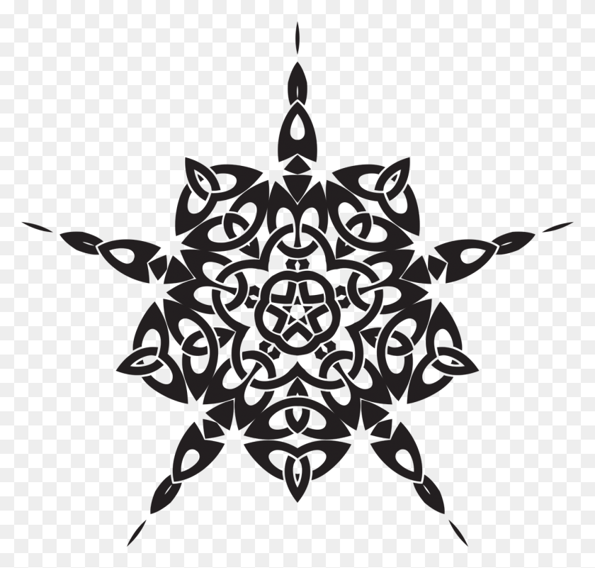 1280x1217 Celtic Knot Design Celtic Knot, Symbol, Cross, Snowflake HD PNG Download