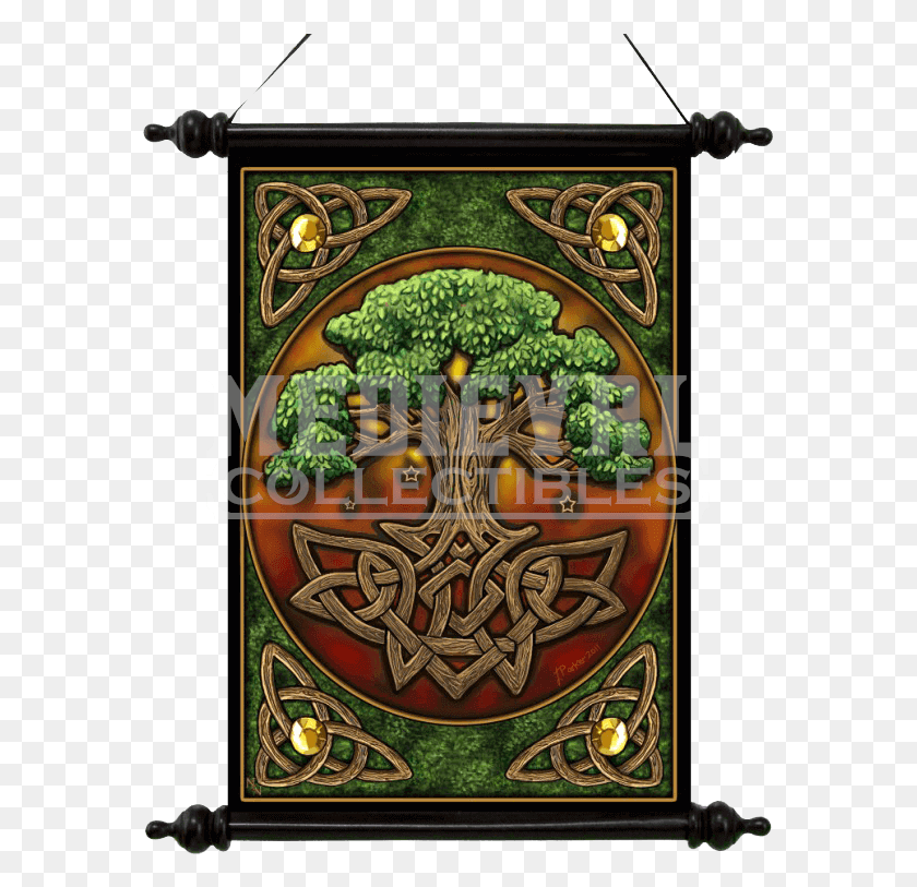 579x753 Celtic Tree Of Life Art Scroll Tree Of Life, Architecture, Building, Text HD PNG Download
