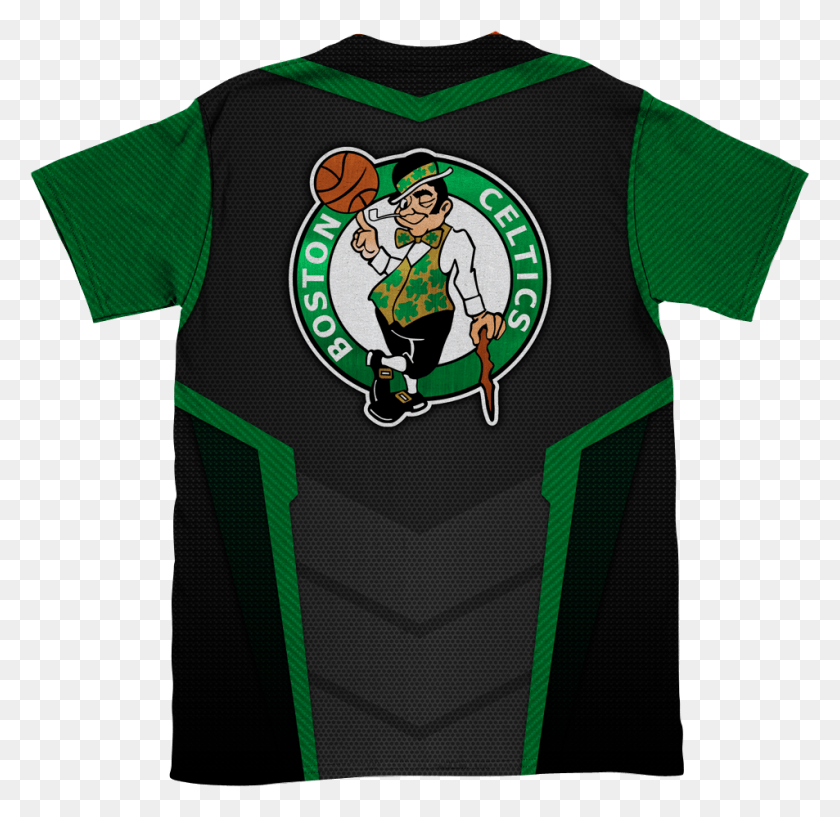 953x926 Celtics Unisex T Shirt Boston Celtics Wallpaper Samsung, Clothing, Apparel, Shirt HD PNG Download