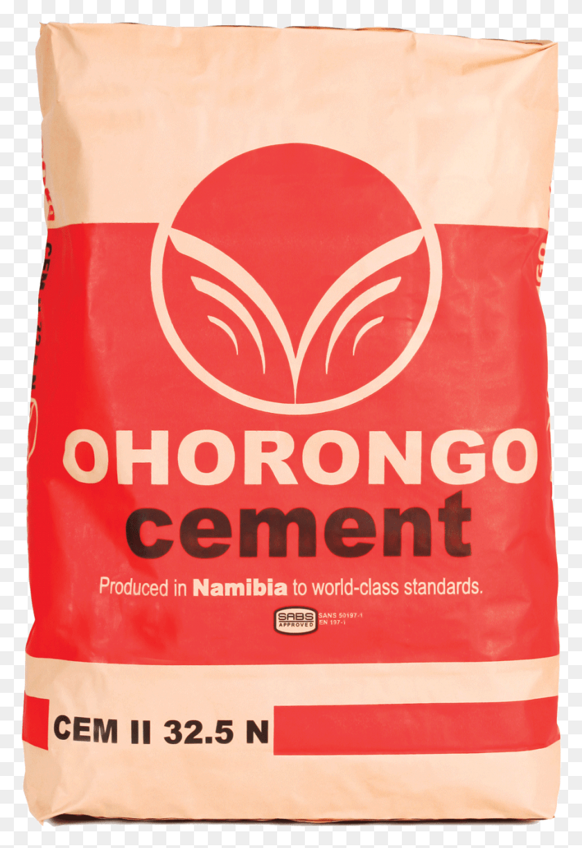 897x1339 Цементный Мешок Ohorongo Cement, Текст, Подушка, Подушка Png Скачать