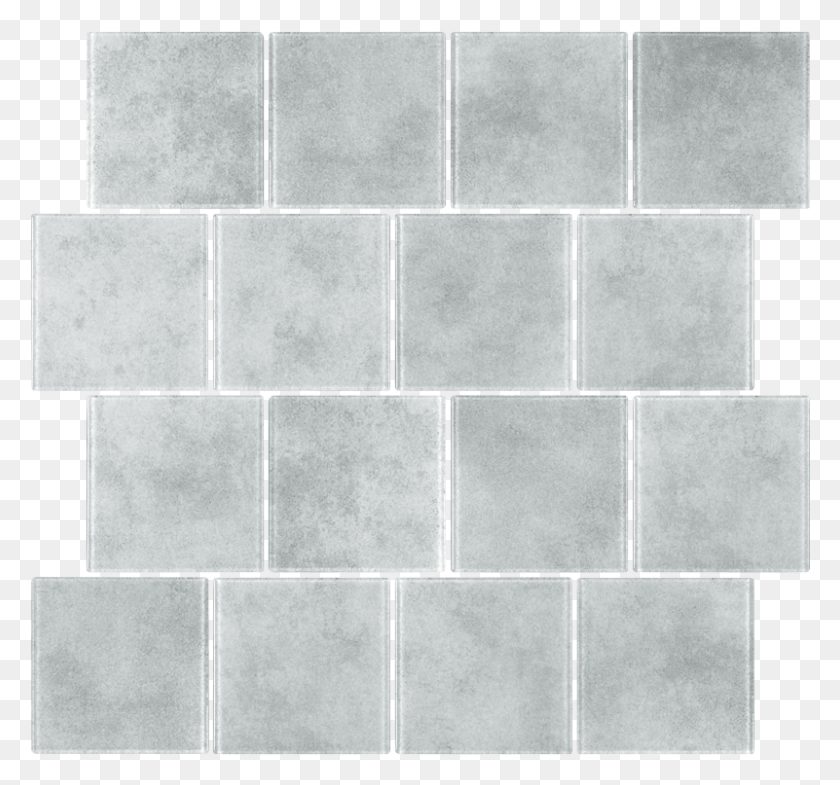 801x745 Cemento Bianco Glass Tiles Плитка, Пол, Ковер, Стена Png Скачать