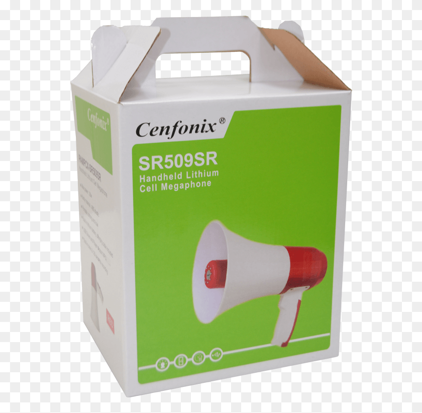 564x761 Cenfonix Megaphone Pampcx Sr509sr Carton, Cardboard, Box, Beverage HD PNG Download