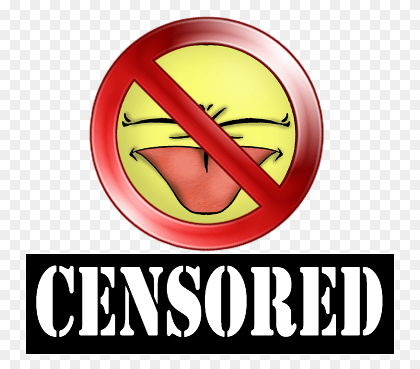 737x678 Censor Face Copy Emblem, Plant, Fruit, Food HD PNG Download