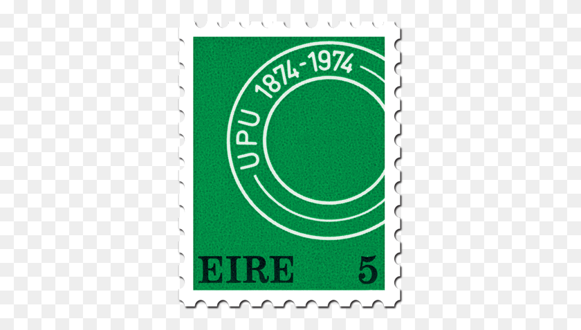 327x417 Centenary Of The Universal Postal Union 5p Postage Stamp, Text, Security, Machine HD PNG Download