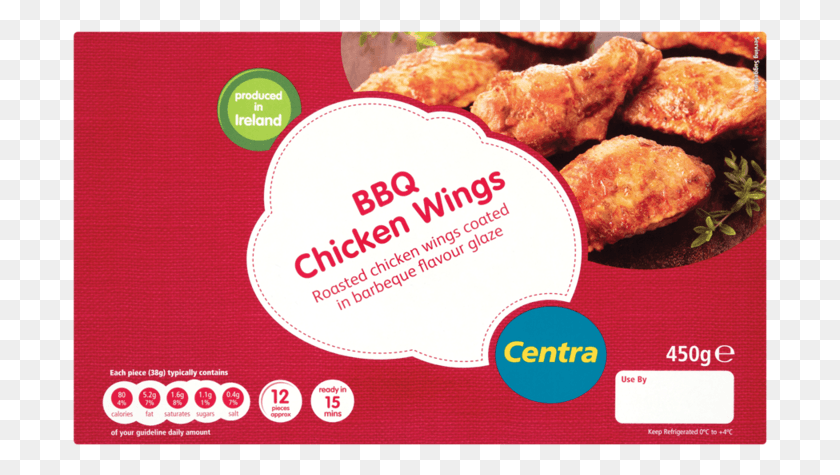 695x415 Centra Bbq Chicken Wings 450g Centra, Poster, Advertisement, Flyer HD PNG Download