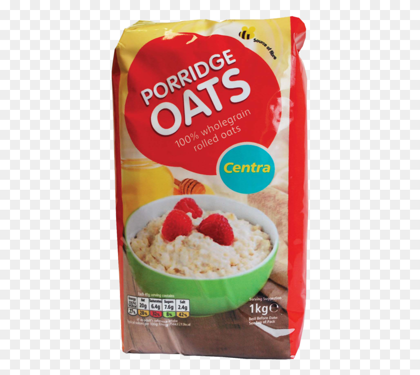 396x691 Centra Porridge Oats 1kg Centra Porridge, Oatmeal, Breakfast, Food HD PNG Download
