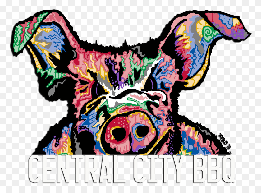 2057x1481 Central City Bbq New Orleans Illustration, Doodle HD PNG Download