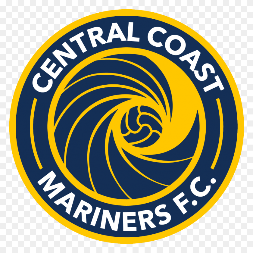 847x848 Central Coast Mariners Fc, Логотип, Символ, Товарный Знак Hd Png Скачать