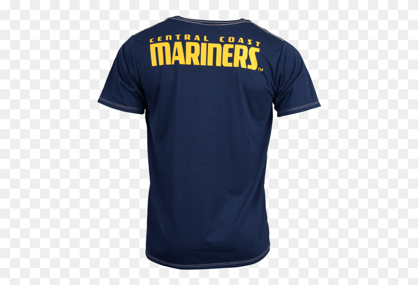 452x514 Central Coast Mariners Men39s Core T Shirt Central Coast Mariners Fc, Clothing, Apparel, Shirt HD PNG Download